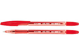 Ручка червона кулькова ECONOMIX ICE PEN 0,5 мм. E10186-03