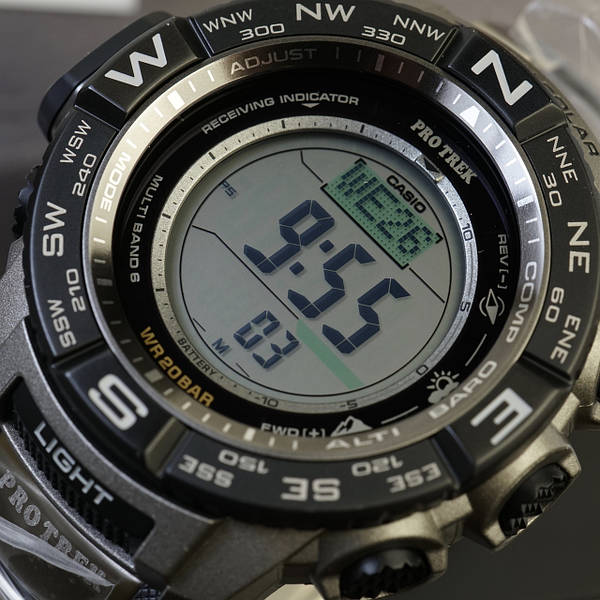Casio pro trek 3500 titanium sale
