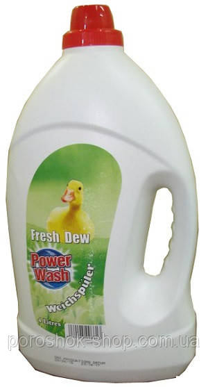 Ополіскувач для білизни Power Wash Fresh Dew 4 л.