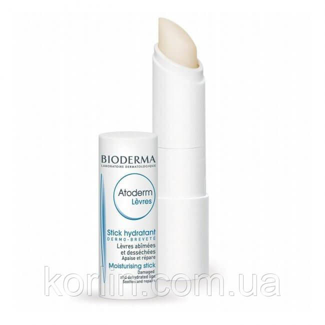 Bioderma Atoderm Lips Moisturising Stick Биодерма Атодерм Бальзам Для Губ Биодерма ФРАНЦИЯ - фото 2 - id-p1241605937