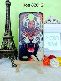 Чохол для lenovo s820 панель накладка з малюнком тигр