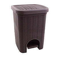 Ведро 3л Trento Rattan Brown