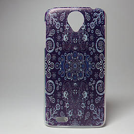 Чохол для lenovo s820 панель накладка з малюнком візерунок