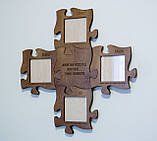 Фоторамки пазли з дерева, фото 3