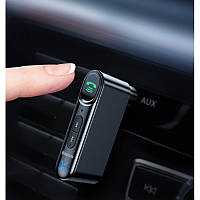 FM трансмиттер AUX-stereo беспроводной адаптер со встроенным микрофоном Baseus Qiyin Car Bluetooth Receiver