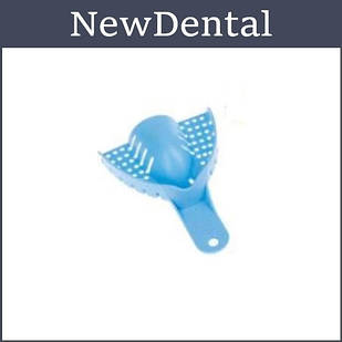 Відбиткові Ложки пластмасові №1 Одноразові (Сині)