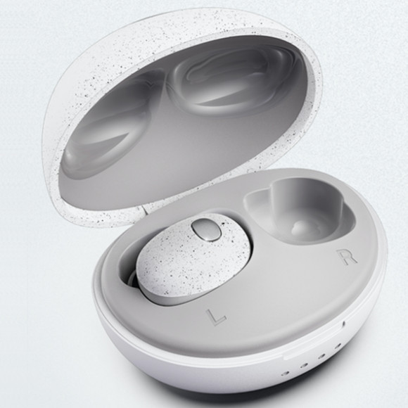 Бездротові вакуумні навушники Whizzer E3 White (TWS)