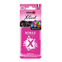 Ароматизатор в машину пахучка для авто на зеркало NOWAX X Card Bubble Gum (NX07540)