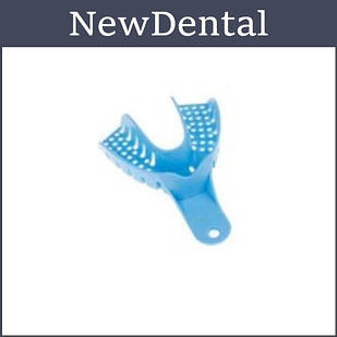 Відбиткові Ложки пластмасові №2 Одноразові (Сині)