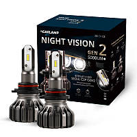 Светодиодные автолампы H10 Carlamp Night Vision Gen2 Led для авто 5500K 5000 Lm (NVGH10)