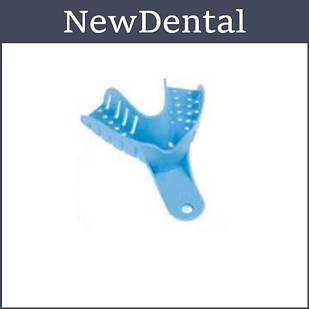 Відбиткові Ложки пластмасові №4 Одноразові (Сині)