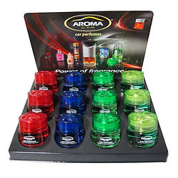 Aroma Car Gel микс дисплей (12шт)