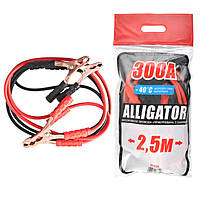 Пусковые провода Alligator 300A 2,5м пакет Car Life