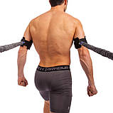 Повідець-амортизатор для силових тренувань рук із манжетами Arm Training FB-3122, фото 3