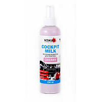 Полироль для авто пластика Nowax Black Cockpit Milk Cherry 250 мл (NX25227)