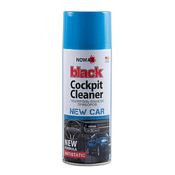 Поліроль для салону автомобіля Nowax Black Cockpit Cleaner New Car 450 мл для пластику (NX00455)