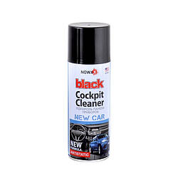 Полироль для торпеды авто Nowax Black Cockpit Cleaner New Car 200 мл для пластика (NX00205)