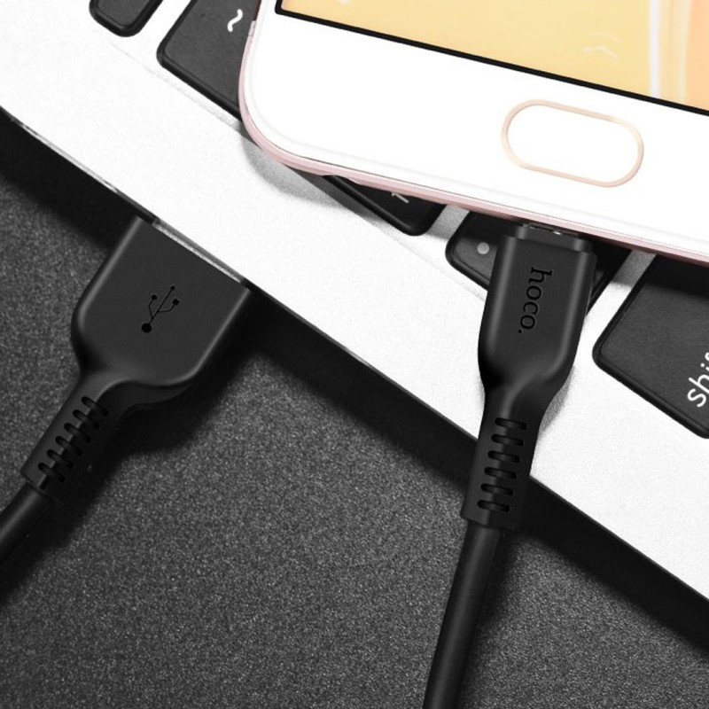 Кабель синхронізації HOCO Х20 Flash microUSB-USB 1 м (X20-m)
