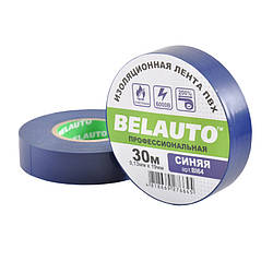 Изолента BELAUTO синяя 30 м (BI64)