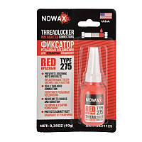 Красный фиксатор резьбы NOWAX Threadlocker Red