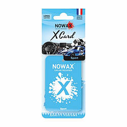 Ароматизатор в машину пахучка для авто на зеркало NOWAX X Card Sport (NX07532)