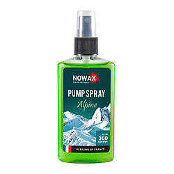 Ароматизатор в машину пахучка для авто Nowax Pump Spray 75 мл Alpine (NX07521)