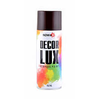 Акриловая краска глянцевая коричневая NOWAX Decor Lux (3007) 450мл