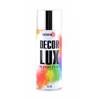 Акриловая краска для авто аэрозольная в баллончике хром NOWAX Bright Decor Lux 450мл