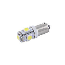 Світлодіодні LED автолампи SOLAR Premium Line 24V T85 BA9s 5SMD 5050 white блістер 2шт (SL2531)