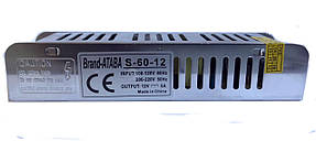 Блок живлення Ataba S-60-12 12 V 5 A, фото 1