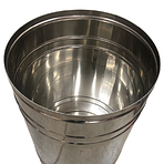 Бак відстійник для меду з нержавійки з фільтром 150 л, фото 4