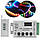 SPI контролер HC008 MAGIC з RF пультом  RGB 5-12 В  для адресованої стрічки та світлодіодів, фото 3
