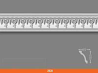 Багет плинтус потолочный Добра справа (2828) 101*65 25шт/кор