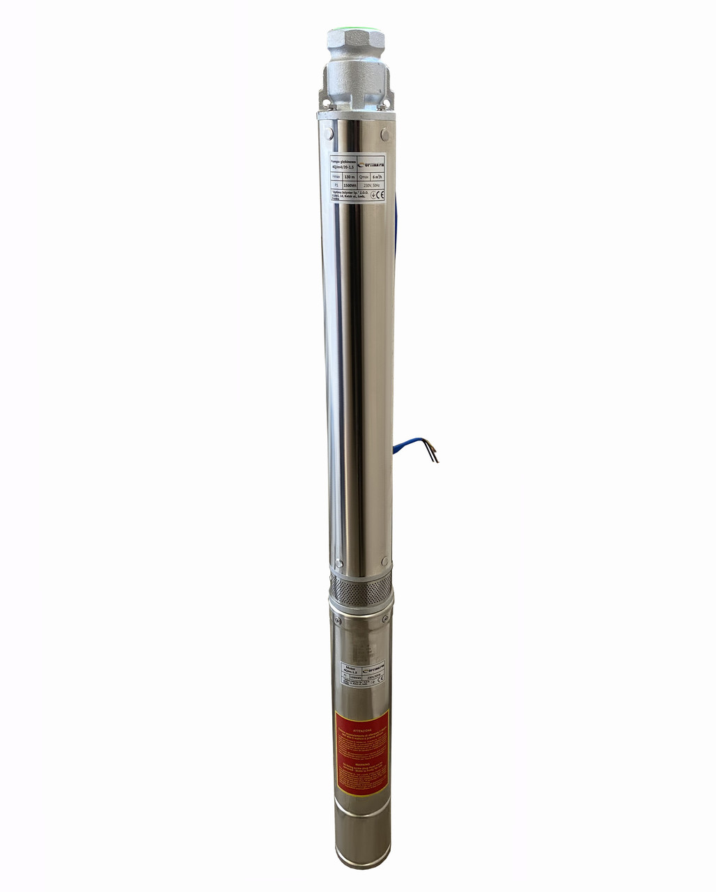 Насос свердловинний з підвищеною вуст-ма до піску OPTIMA PM 4QJm4/20 1.5 кВт 150м + кабель 1.5 м