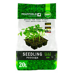 Субстрат торф'яний для розсади Peatfield 20 л