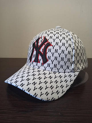 Кепка Бейсболка New York Yankees NY MLB Нью-Йорк Янкіз Букви Біла, фото 1