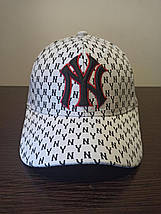 Кепка Бейсболка New York Yankees NY MLB Нью-Йорк Янкіз Букви Біла, фото 4