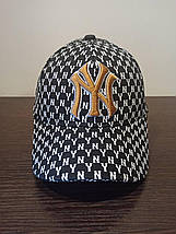 Кепка Бейсболка New York Yankees NY MLB Нью-Йорк Янкіз Букви Чорна, фото 4