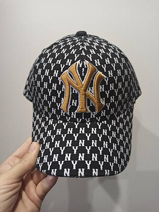 Кепка Бейсболка New York Yankees NY MLB Нью-Йорк Янкіз Букви Чорна, фото 1