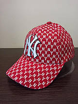 Кепка Бейсболка New York Yankees NY MLB Нью-Йорк Янкіз Букви Червона, фото 5