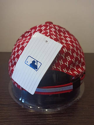 Кепка Бейсболка New York Yankees NY MLB Нью-Йорк Янкіз Букви Червона New, фото 4