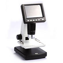 Микроскоп цифровой Levenhuk DTX 500 LCD Увеличение 20-500x Цифровой USB-микроскоп с ЖК-дисплеем и камерой 5 Мп