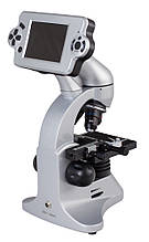Цифровий мікроскоп Levenhuk D70L, Збільшення 40-1600x. В комплекті цифровий дисплей, набір для дослідів і кейс