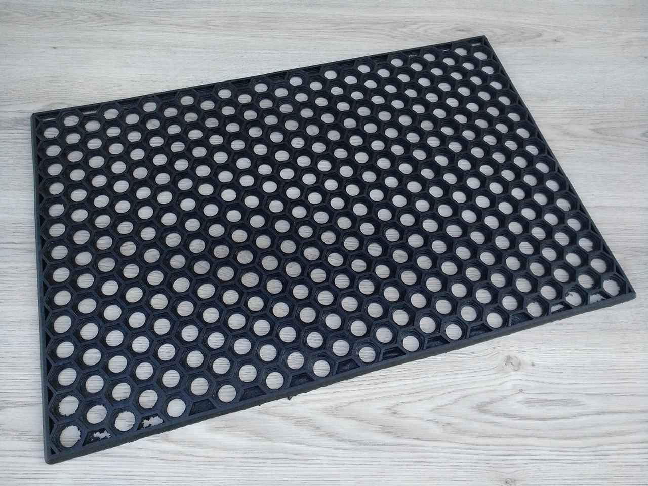 Коврик резиновый Примаринг 8 мм 40х60 см сотовый грязезащитный ...