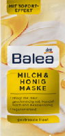 Balea Maske Milch & Honig 2 x 8 ml Питательная молочно-медовая маска для лица 16 мл