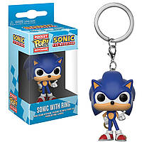 Фігурка брелок Funko Pop Фанк Поп Сонік Sonic the Hedgehog 4 см Game S S 283