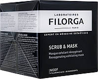 Скраб Маска кислородная омолаживающая пилинг Филорга для лица Filorga Scrub And Mask Exfoliant Reoxygen 55мл