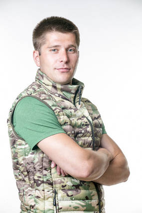 Утепленная жилетка Tramp Urban TRFB-001 XXL Multicam, фото 2