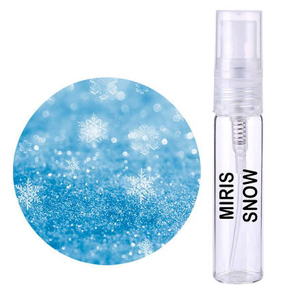 Пробник Духів MIRIS Snow (Аромат Снігу) Унісекс 3 ml, фото 2