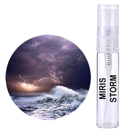 Пробник Духів MIRIS Storm (Аромат Шторму) Унісекс 3 ml, фото 2
